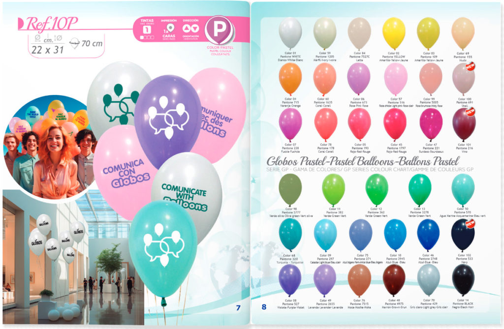 Catálogos Globos