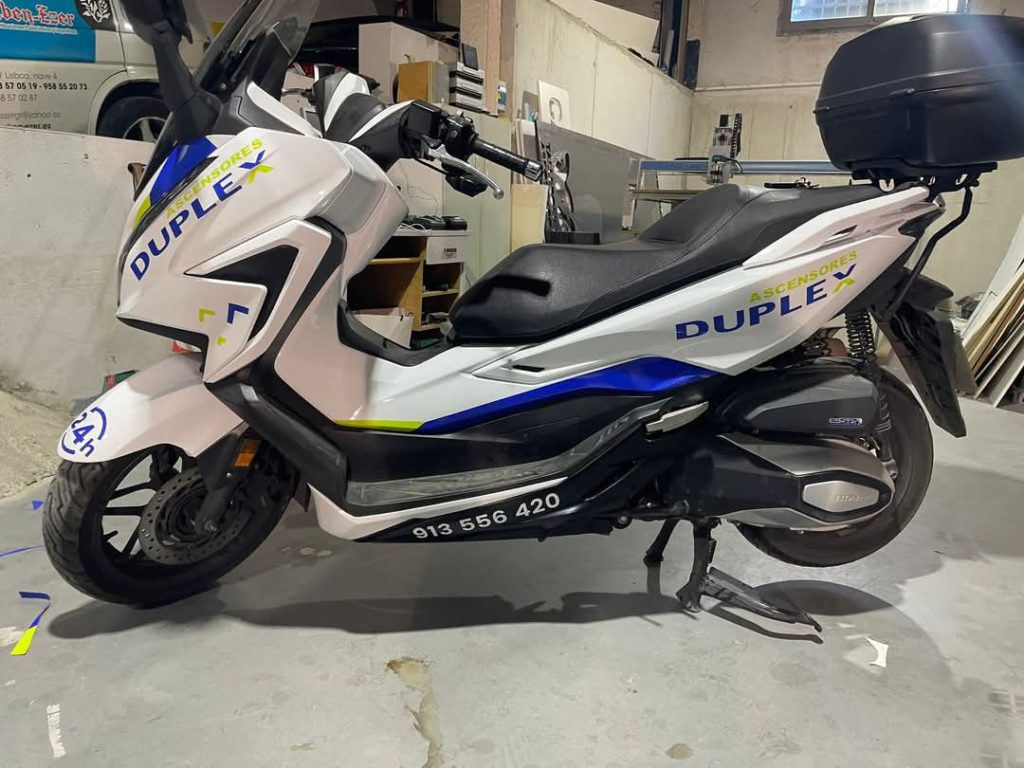 Rotulación de Scooters
